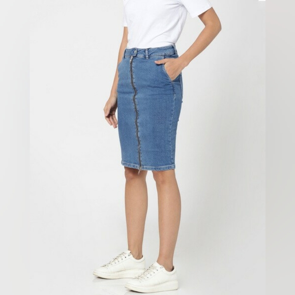 ONLY denim skirt Sz 2XL - Picture 4 of 11